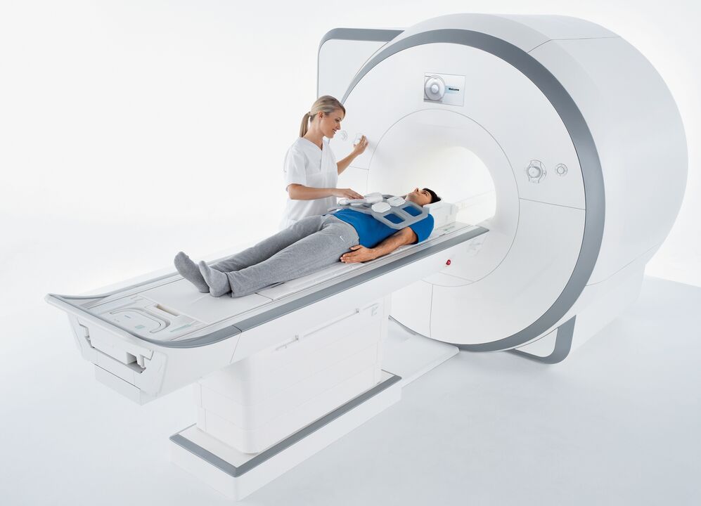 nugaros skausmo MRI diagnostika